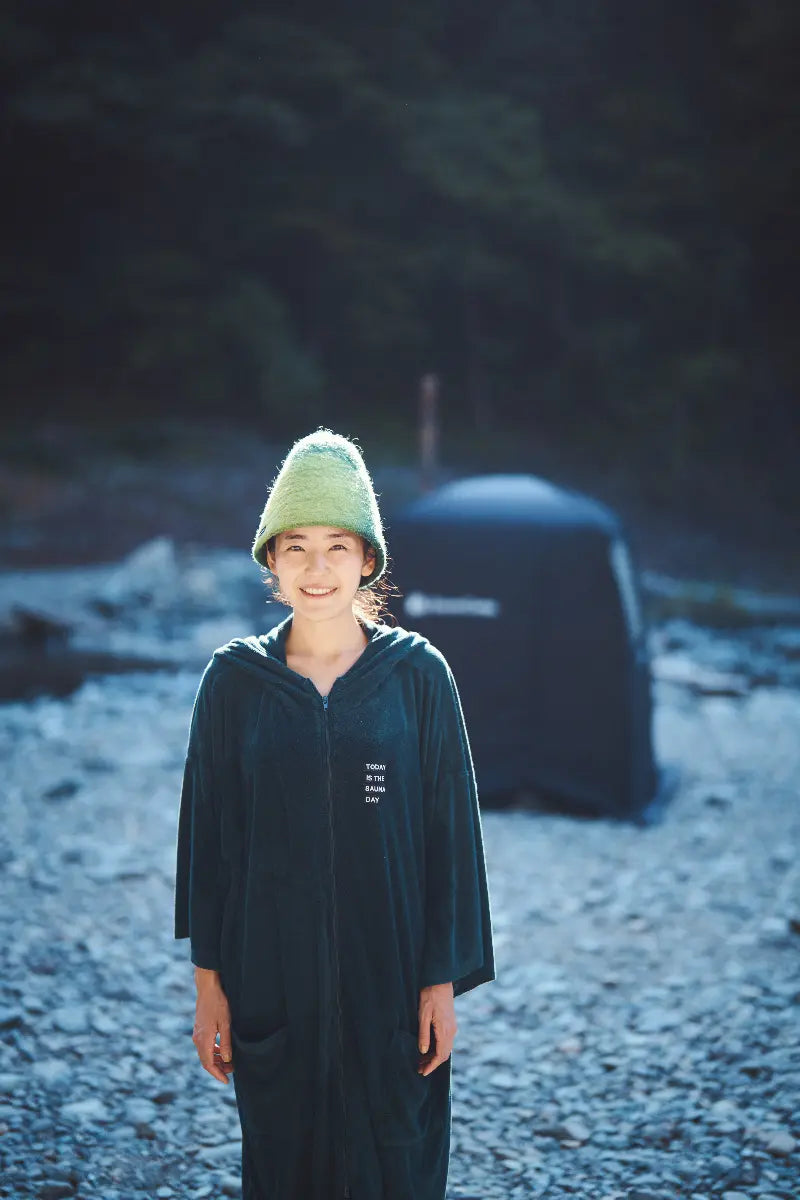 TITSD サウナポンチョ(Black)