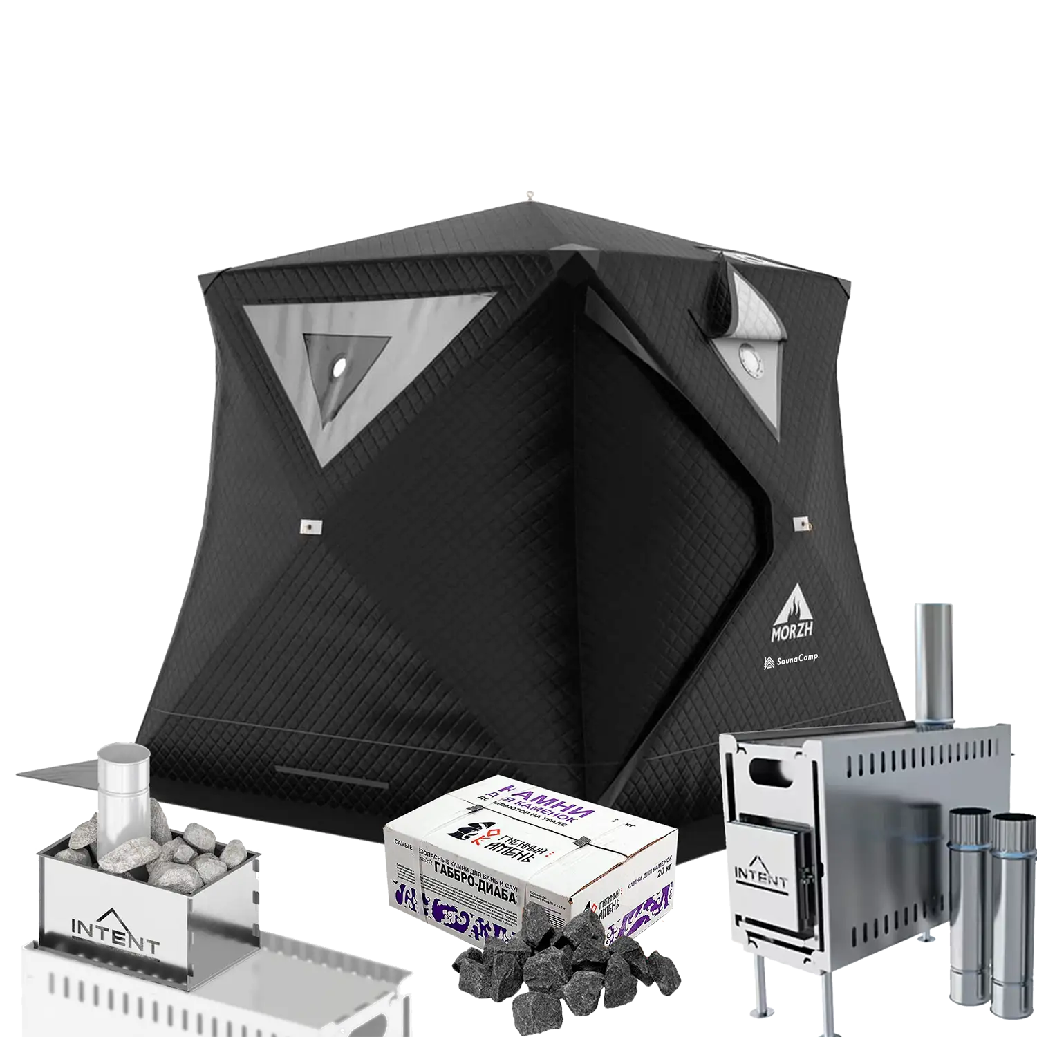 公式サイト限定価格セット】3層式テントサウナ MORZH CUBE(モルジュ 公式サイト限定価格セット】3層式テントサウナ MORZH CUBE(モルジュ