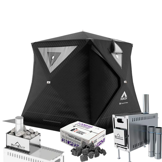 【公式サイト限定価格セット】3層式テントサウナ MORZH CUBE(モルジュ キューブ)