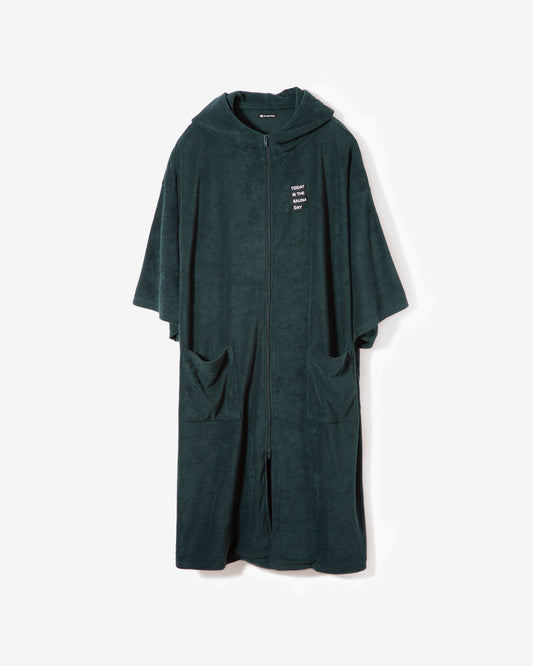 TITSD サウナポンチョ(Deep Green)