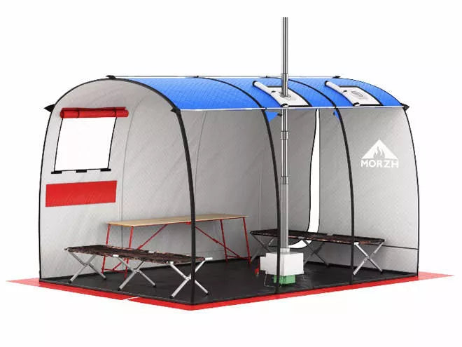 3層式テントサウナ MORZH MAX(モルジュ マックス)ストーブ1台 3層式テントサウナ MORZH MAX(モルジュ マックス)ストーブ1台