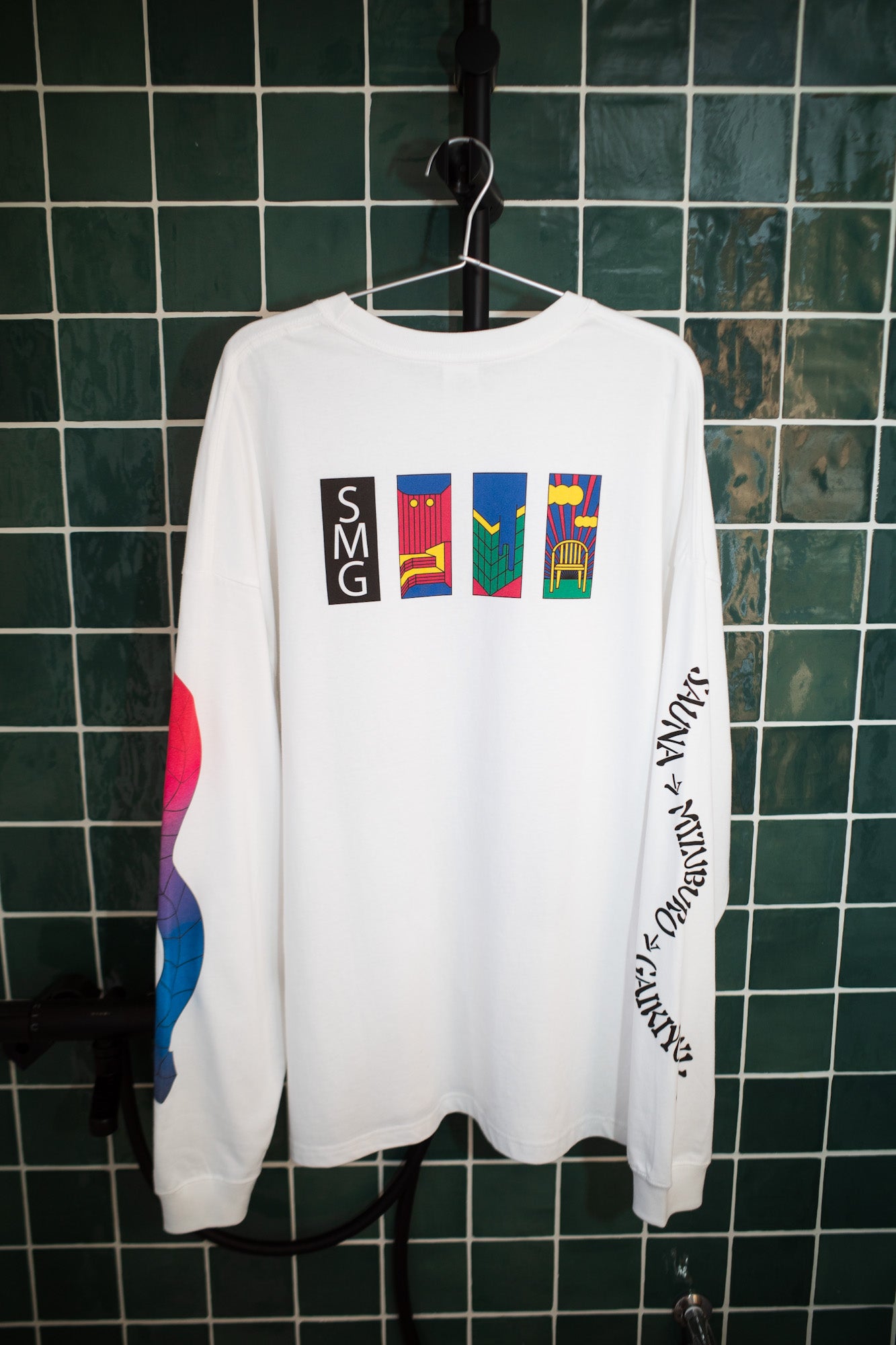 【ロンT】SAMIGA loop graphic Long Tshirts【予約商品（10月中旬発送予定）】