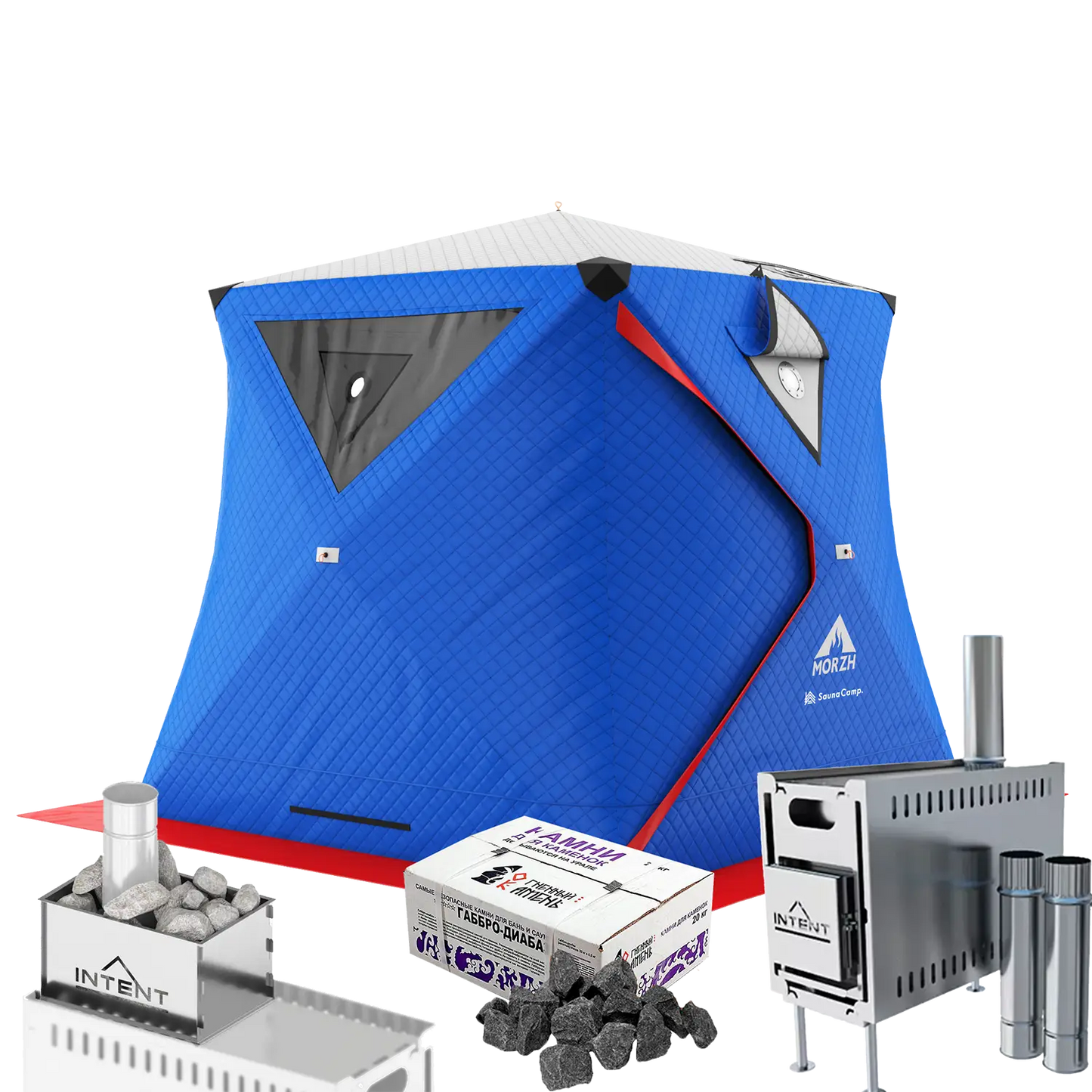 公式サイト限定価格セット】3層式テントサウナ MORZH CUBE(モルジュ 公式サイト限定価格セット】3層式テントサウナ MORZH CUBE(モルジュ