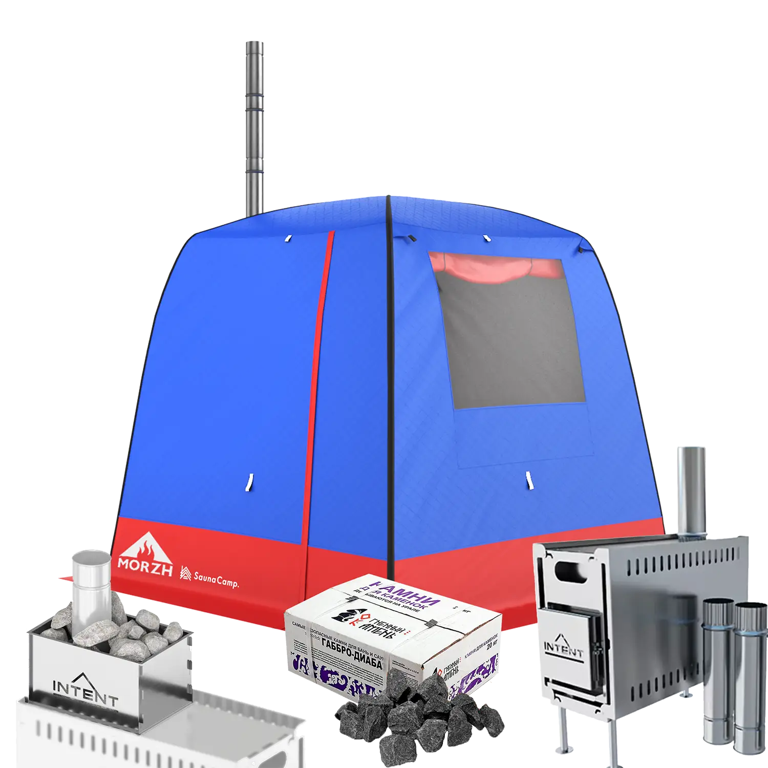 公式サイト限定価格セット】3層式テントサウナ MORZH 1window