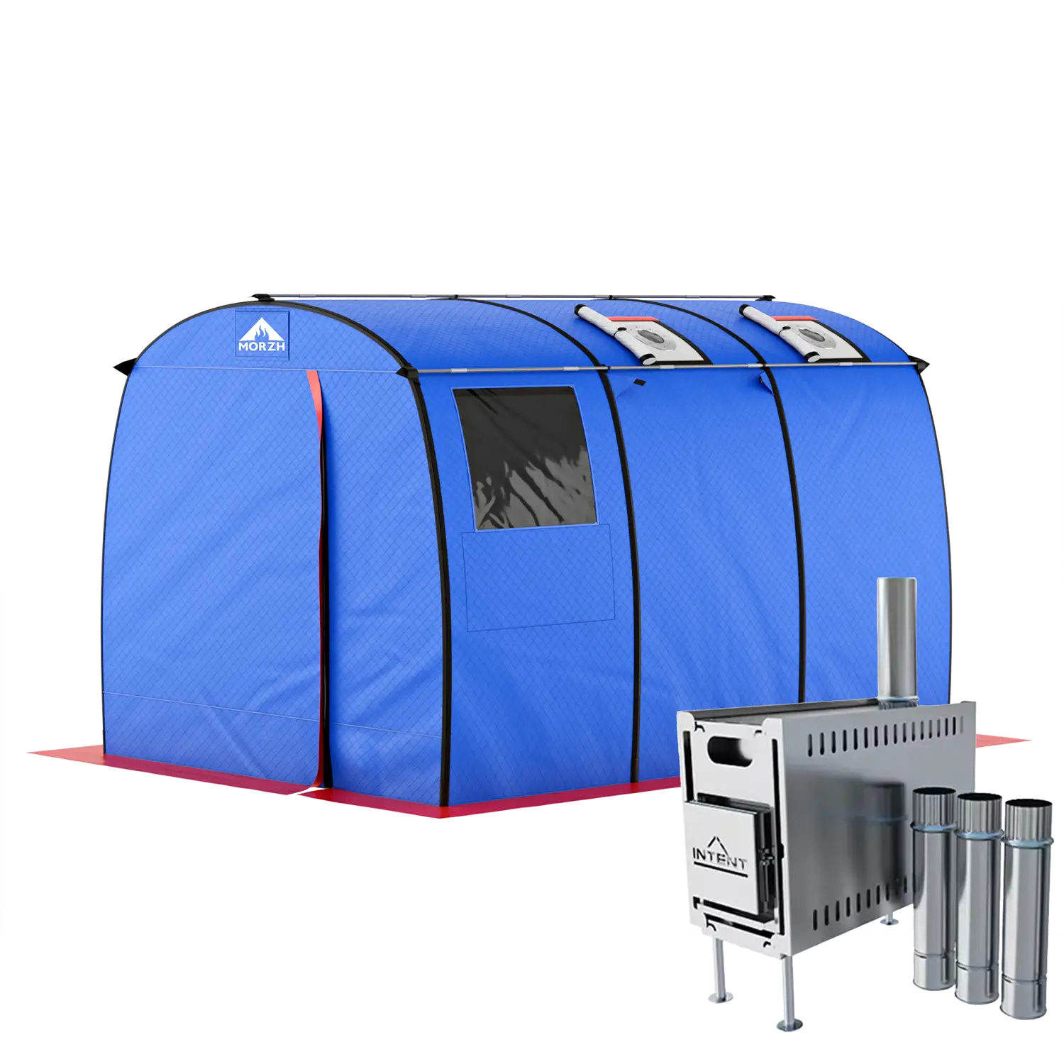 3層式テントサウナ MORZH MAX(モルジュ マックス)ストーブ1台 3層式テントサウナ MORZH MAX(モルジュ マックス)ストーブ1台