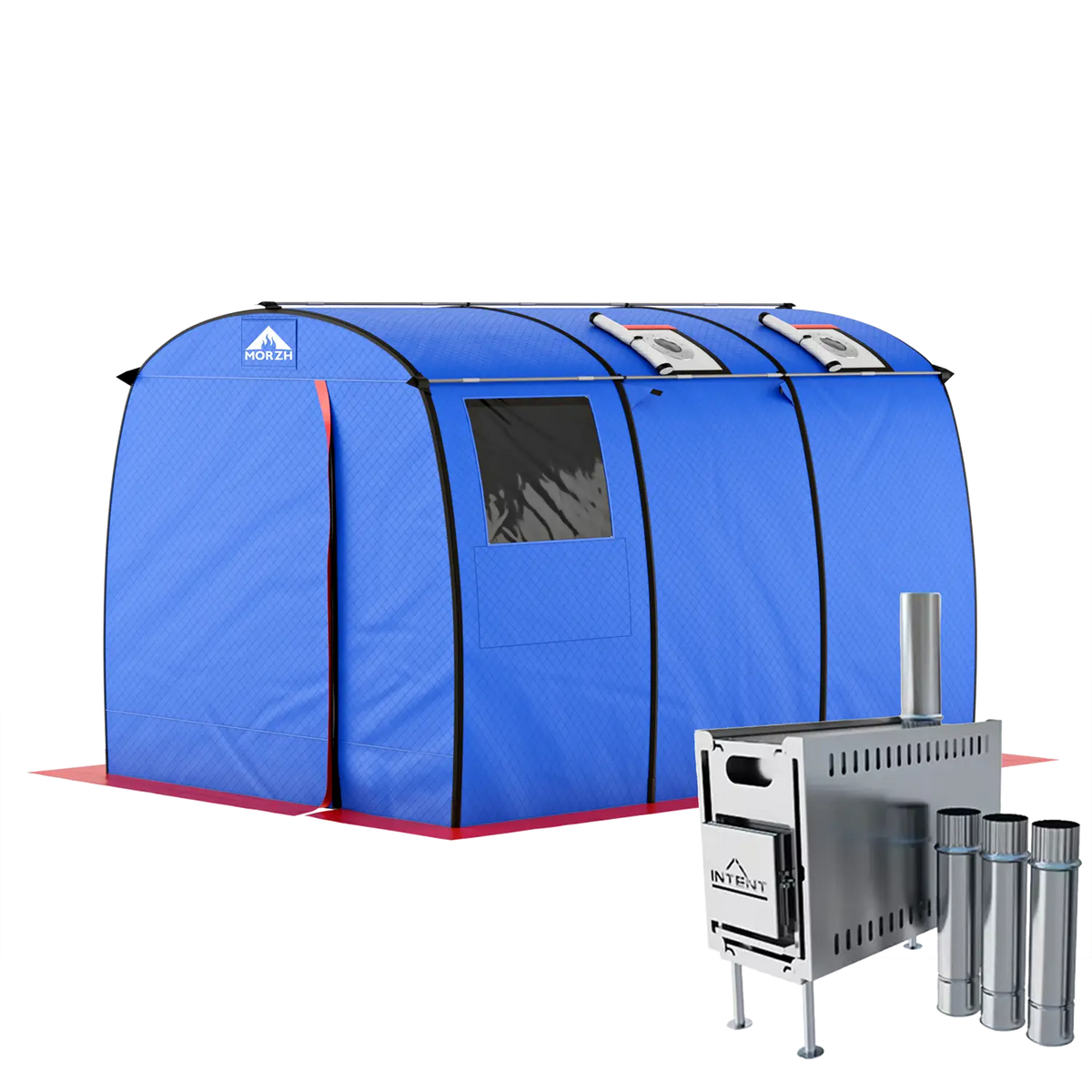 3層式テントサウナ MORZH MAX(モルジュ マックス)ストーブ1台セット 3層式テントサウナ MORZH MAX(モルジュ マックス)ストーブ1台セット