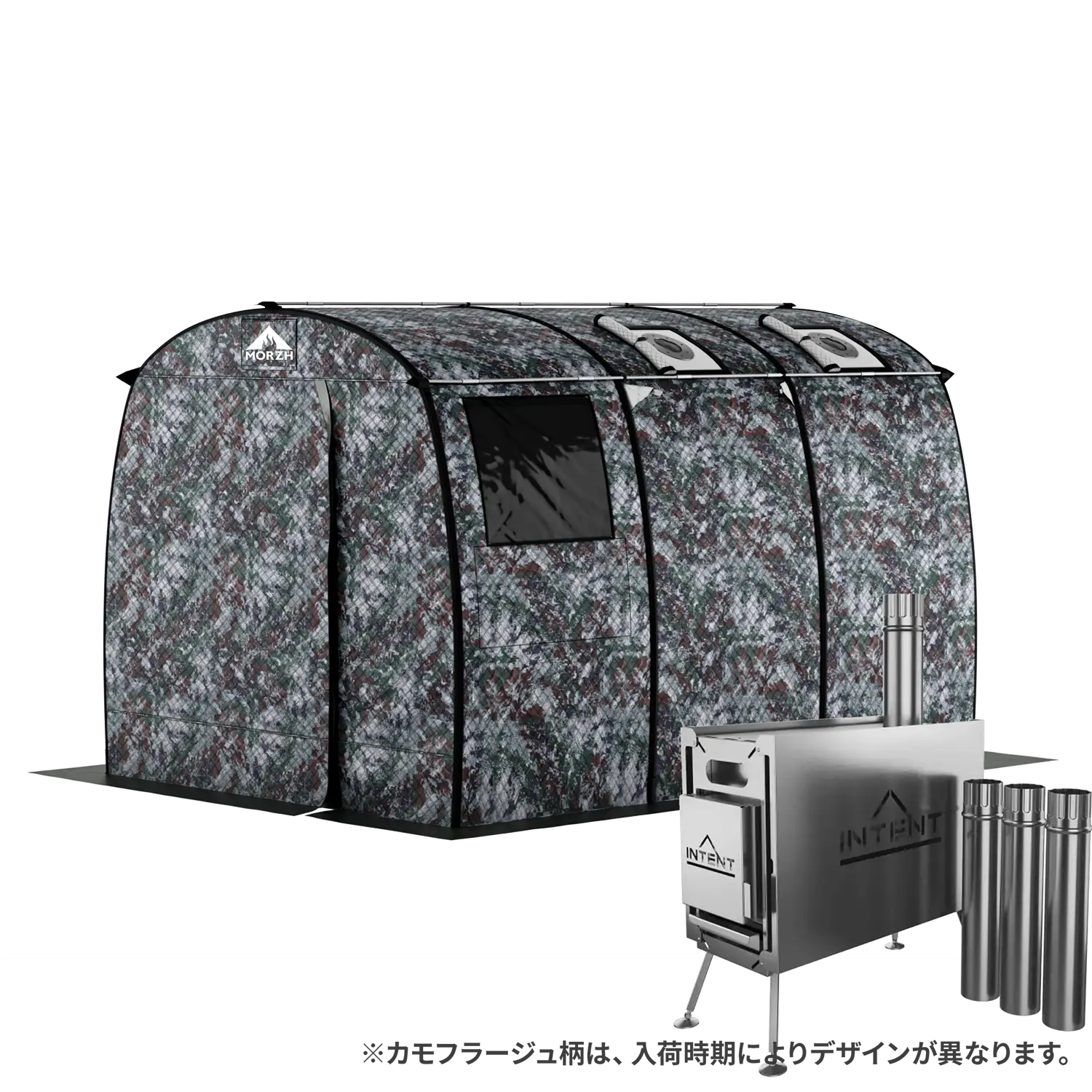 3層式テントサウナ MORZH MAX(モルジュ マックス)ストーブ1台セット 3層式テントサウナ MORZH MAX(モルジュ マックス)ストーブ1台セット