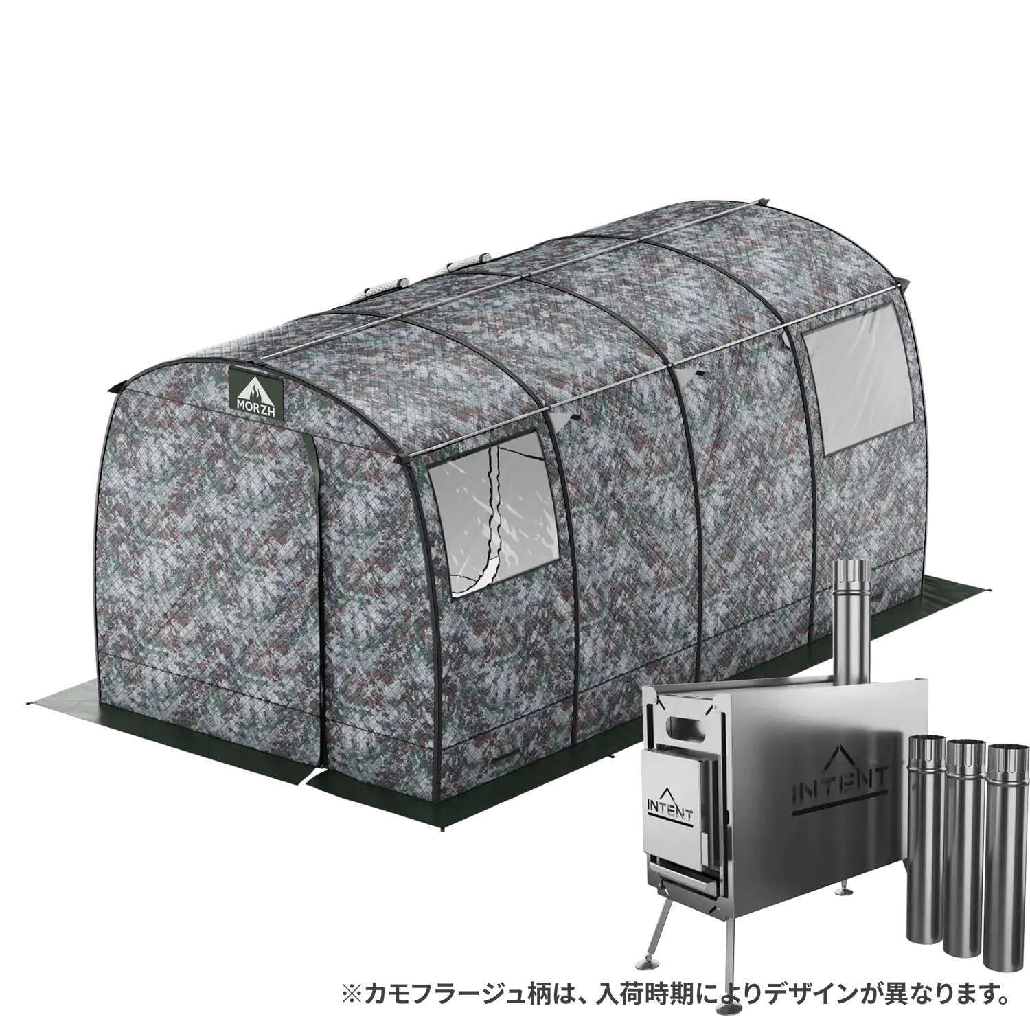 3層式テントサウナ MORZH MAX XL（モルジュ マックス エックス