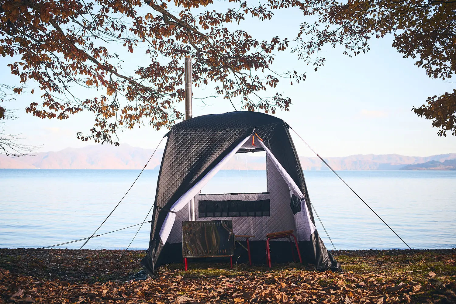 直接引き渡しor着払い MORZH モルジュ テントサウナ 椅子2脚セット 直接引き渡しor着払い MORZH モルジュ テントサウナ 椅子2脚セット