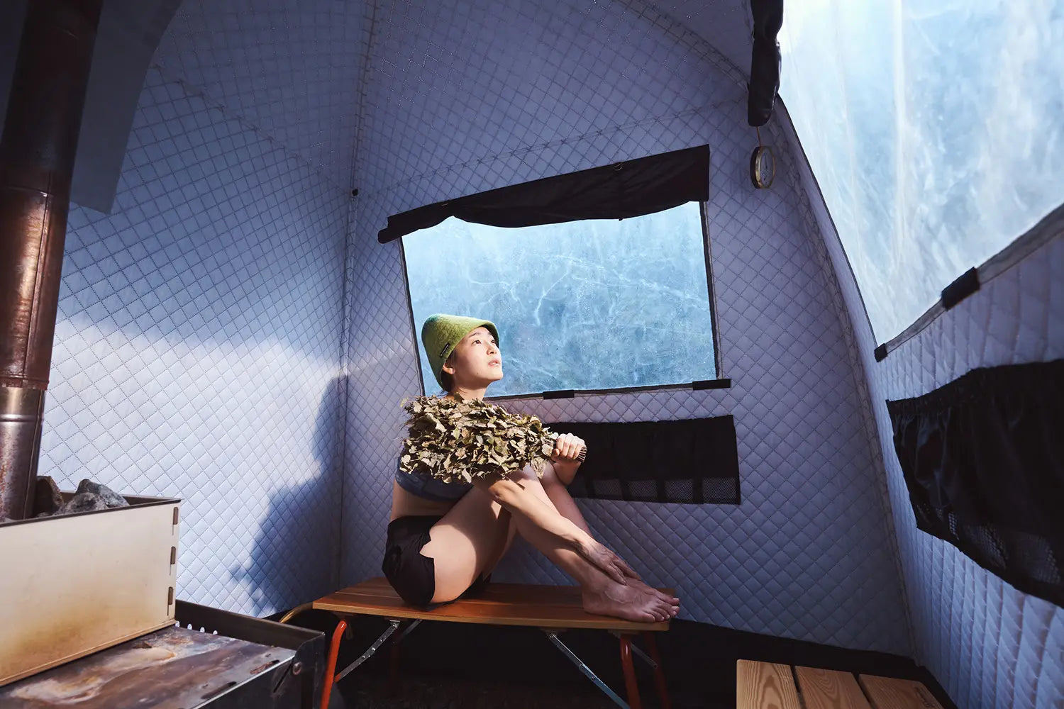 3層式テントサウナ MORZH 1window(モルジュ 1窓モデル) – テント 3層式テントサウナ MORZH 1window(モルジュ 1窓モデル) – テント