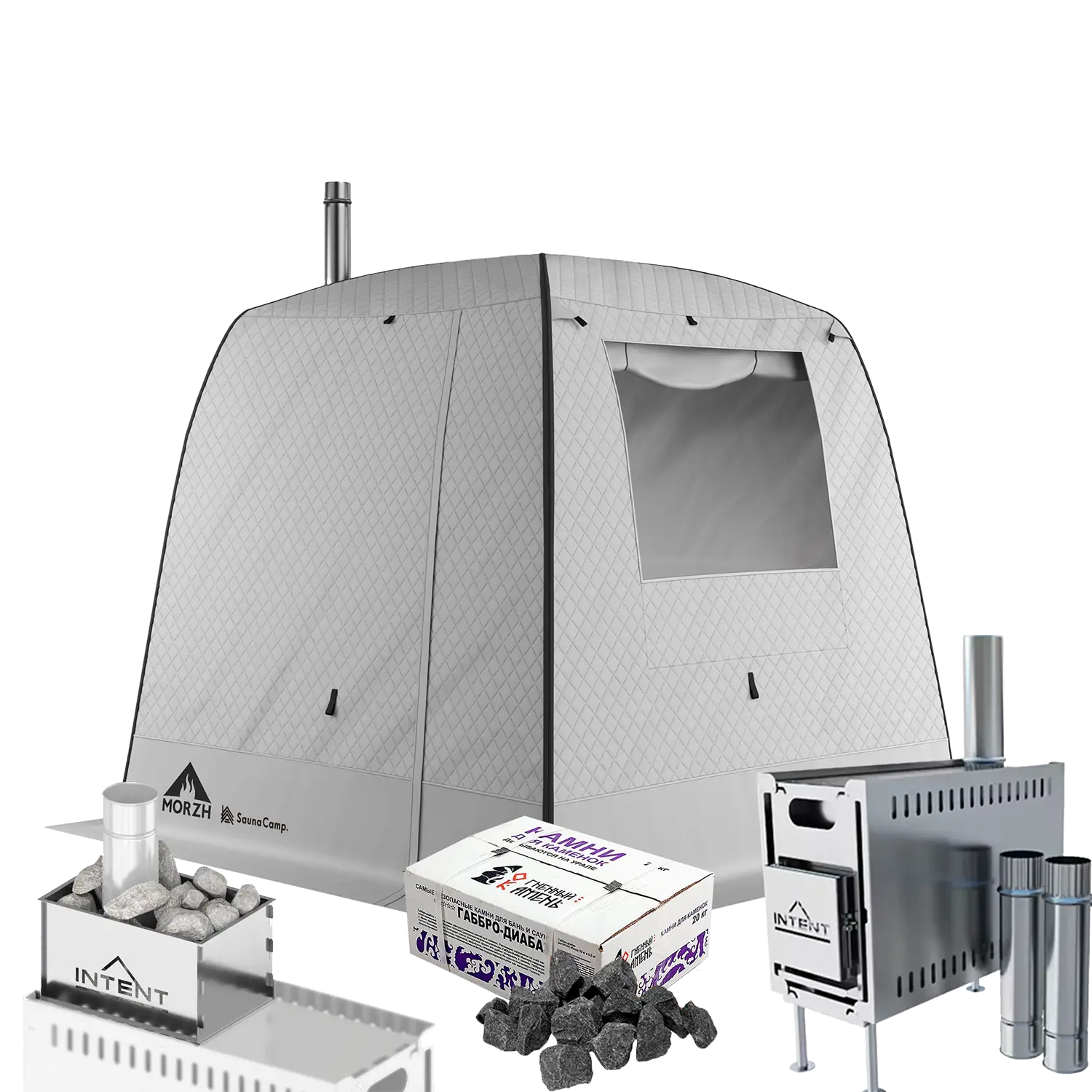 公式サイト限定価格セット】3層式テントサウナ MORZH（モルジュ