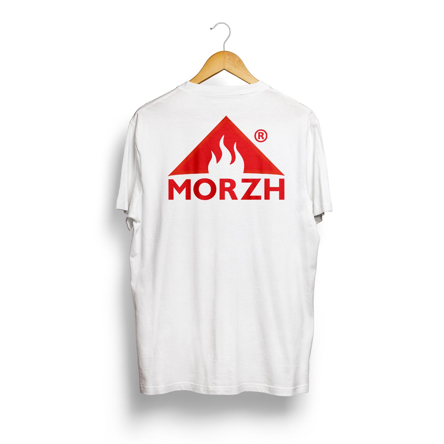 MORZH ロゴT（White）